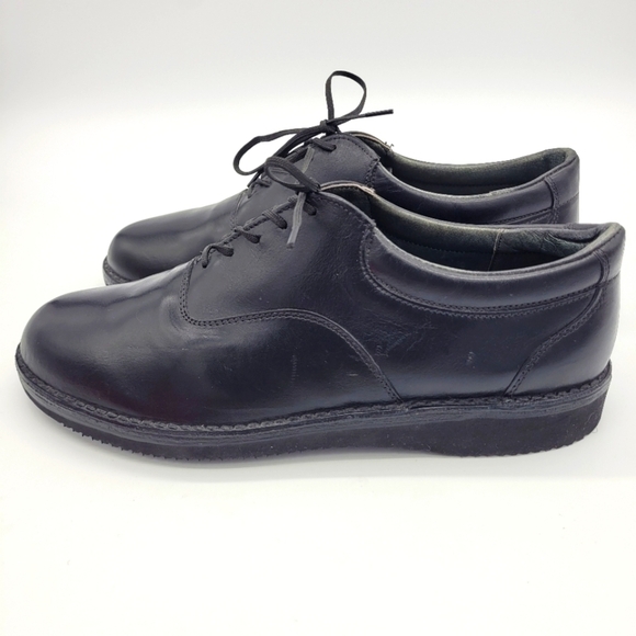 E.T Wright Oxfords Black Shoes Men Size 9.5 D - Picture 1 of 15